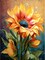 Paint by Numbers Sunflower for Adults Beginners with Frame,Sunflower Acrylic Adult Paint by Number Kits on Canvas,Abstract Landscape Digital Oil Number Painting Kits for Home Decor